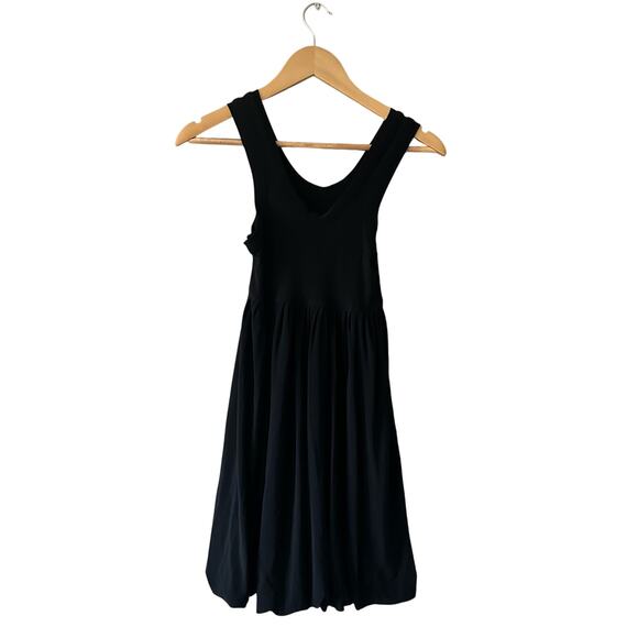 Norma Kamali Everlast Black Bubble Tank Dress Size XS - Picture 1 of 6